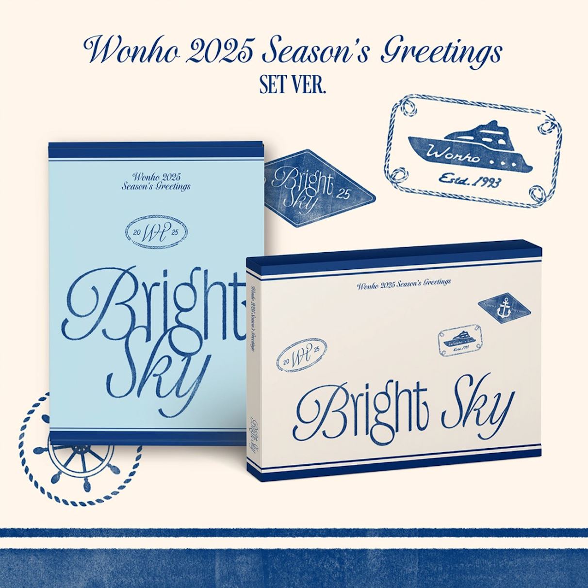 WONHO - 2025 SEASON'S GREETINGS (BRIGHT SKY) Nolae