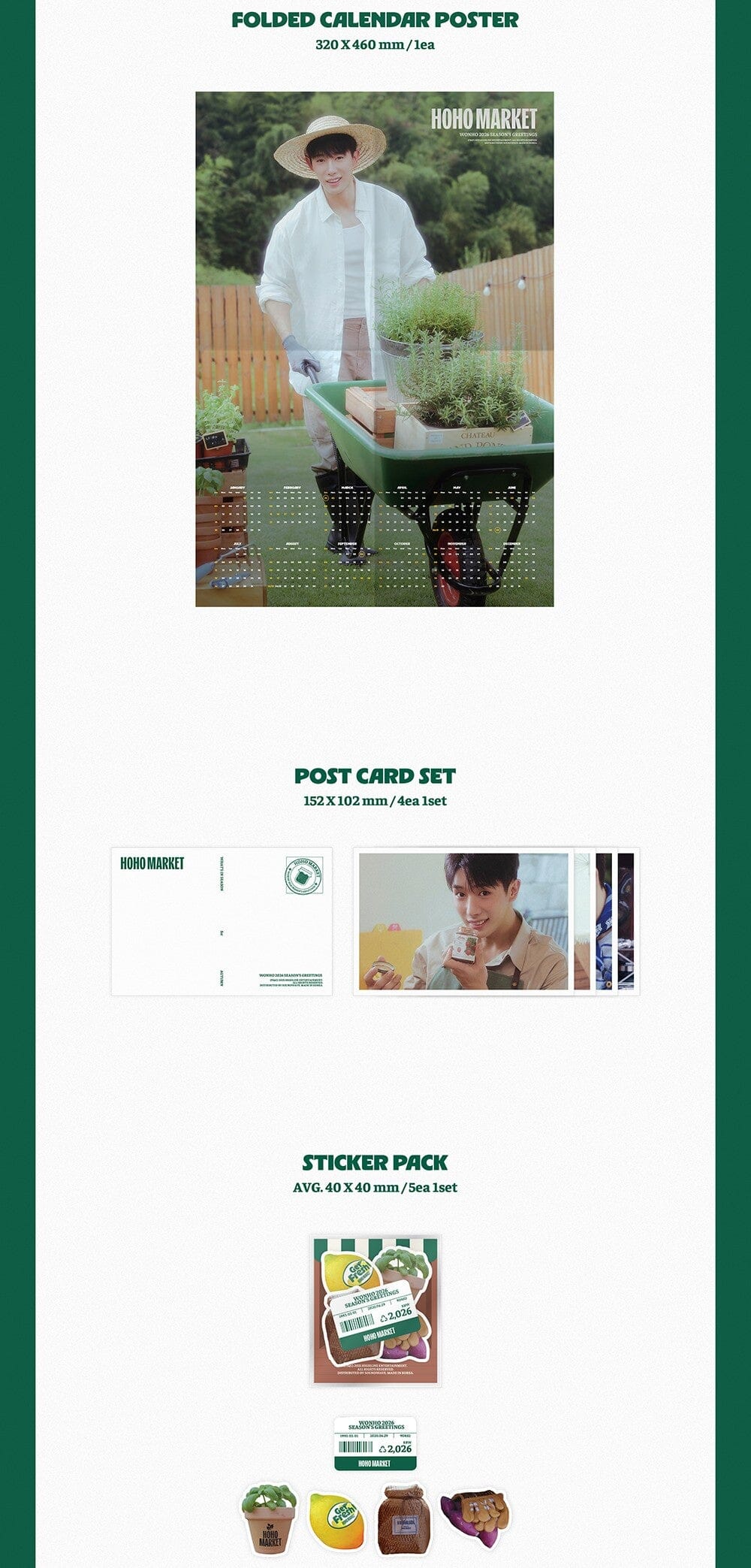 WONHO - 2026 SEASON'S GREETINGS Nolae