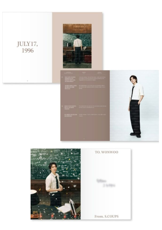 WONWOO (SEVENTEEN) - HAPPY WONWOO DAY BIRTHDAY BOX VER.4