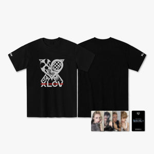 XLOV - OVERSIZED SHORT-SLEEVE T-SHIRT (2026 ASIA TOUR 'SERVING-X' OFFICIAL CONCERT MD)