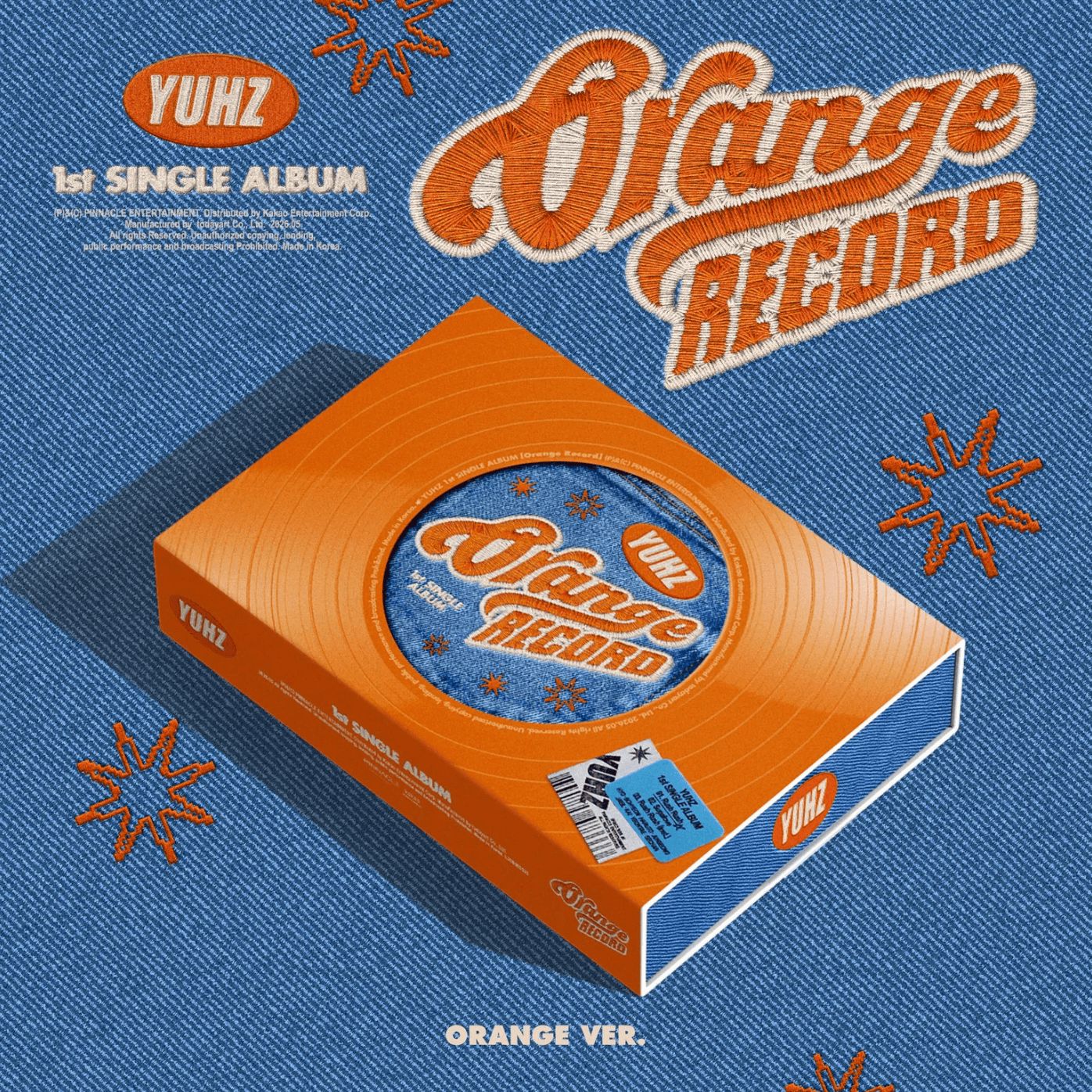 YUHZ - ORANGE RECORD (ORANGE VER.)