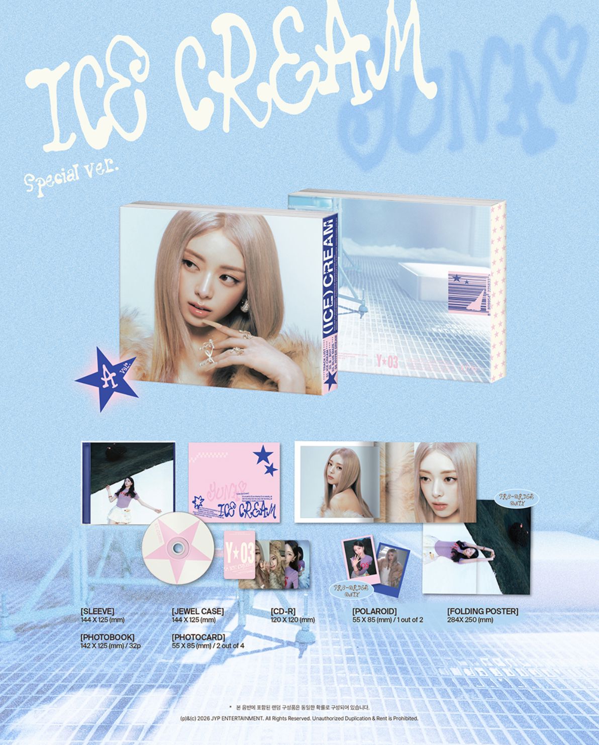 YUNA (ITZY) - ICE CREAM (SPECIAL VER.) Nolae