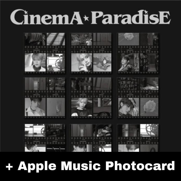 ZB1 - CINEMA PARADISE (THE 4TH MINI ALBUM) DIGIPACK VER. + Apple Music Photocard Nolae