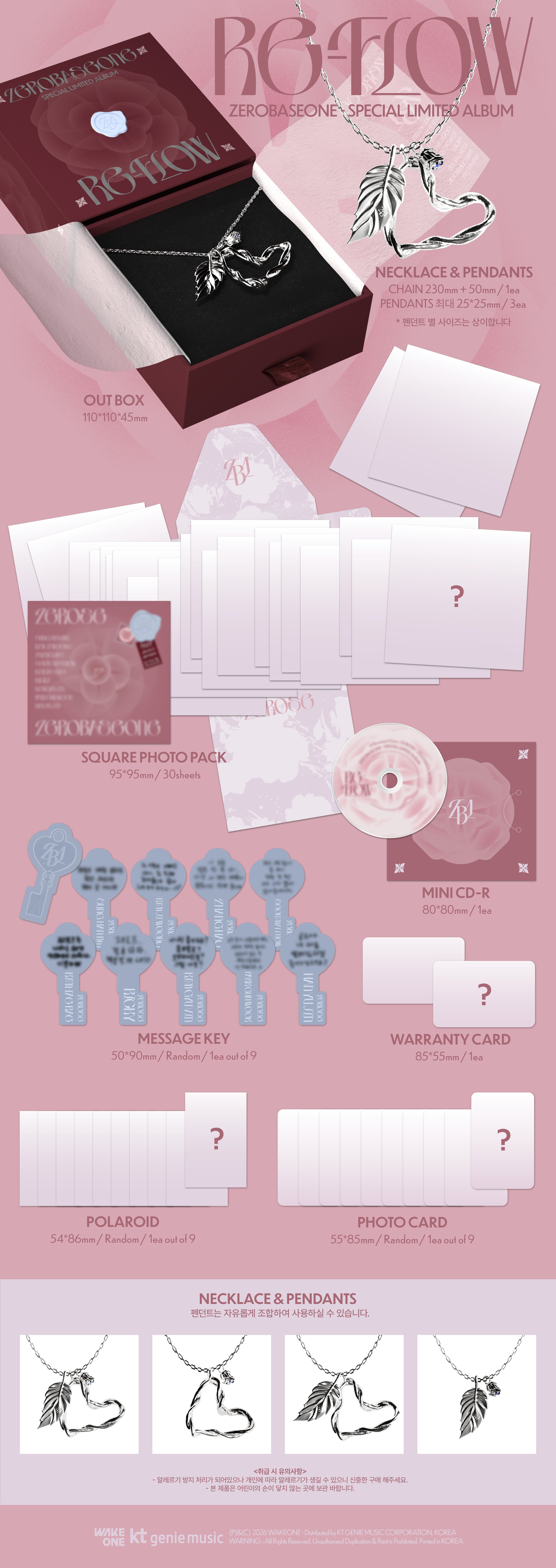 ZEROBASEONE - RE-FLOW (SPECIAL LIMITED ALBUM) Nolae