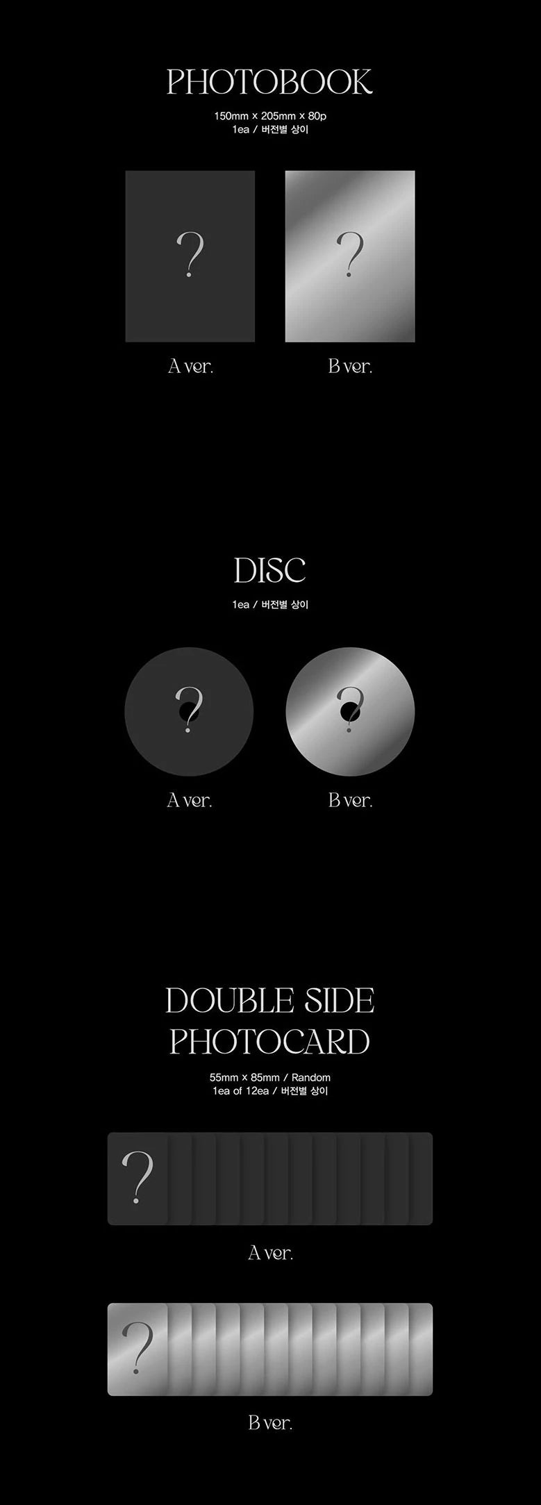 AB6IX - 5TH EP [A to B] Nolae Kpop