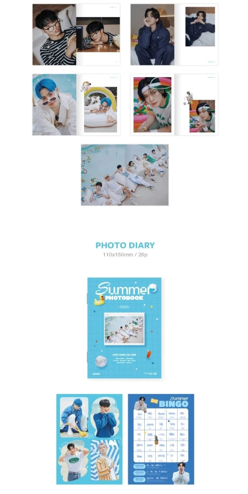 ATEEZ - 2023 SUMMER PHOTOBOOK Nolae Kpop