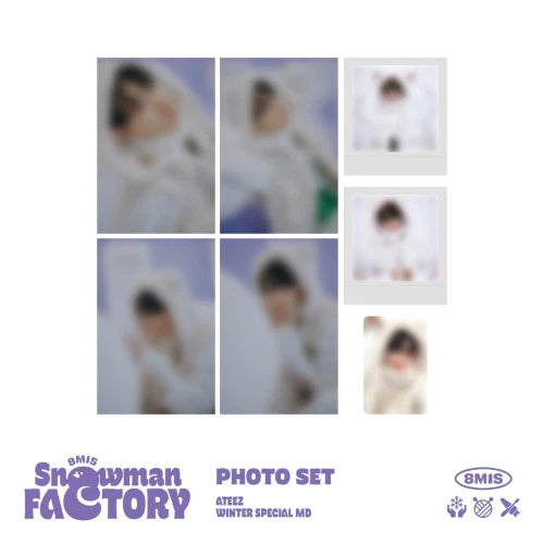 ATEEZ - [SNOWMAN FACTORY] MD [PHOTO SET] Nolae Kpop