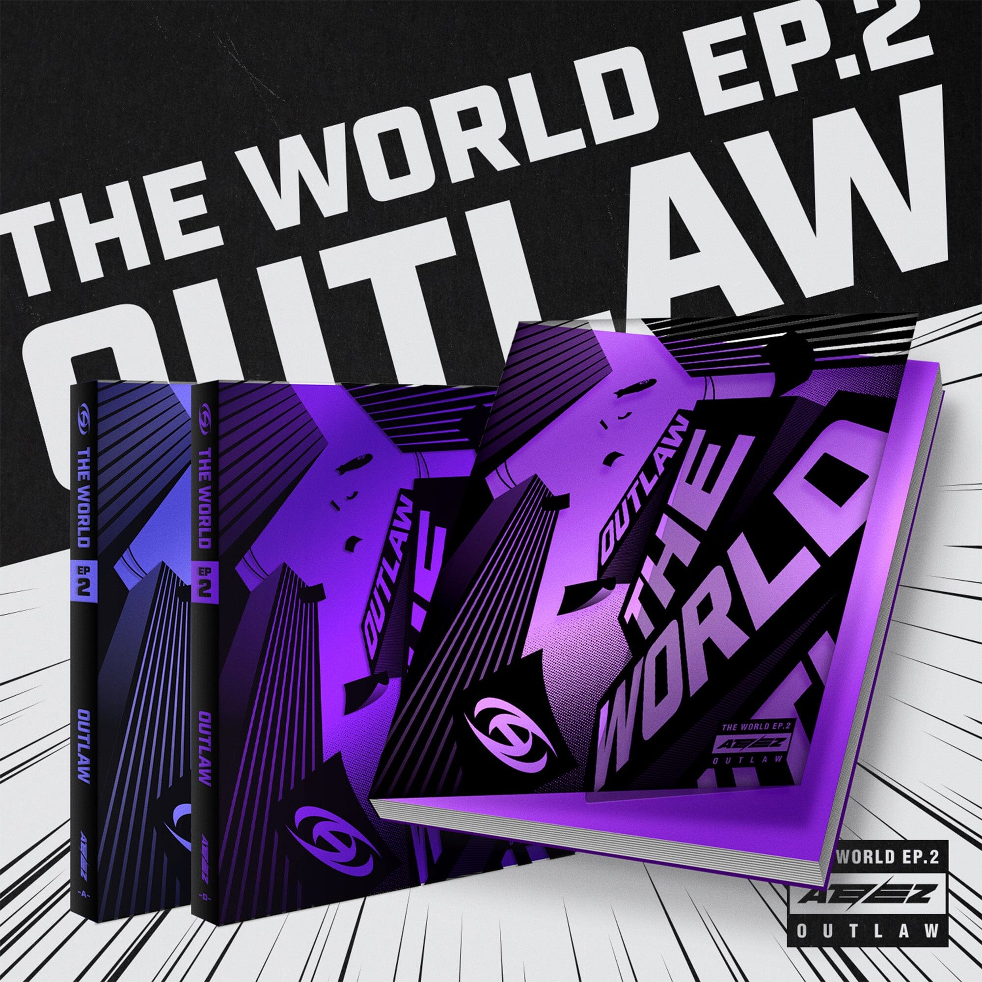 ATEEZ - THE WORLD EP.2 OUTLAW Nolae Kpop