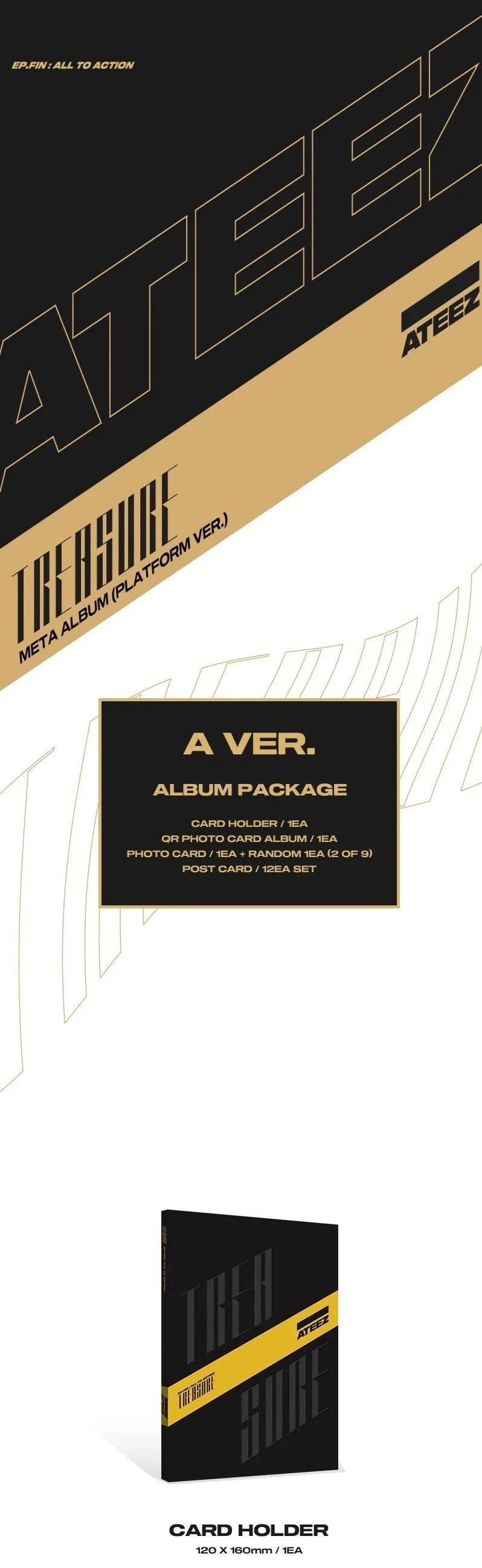 All ATEEZ Action TREASURE : To - Album Treasure | 1st ALL TO