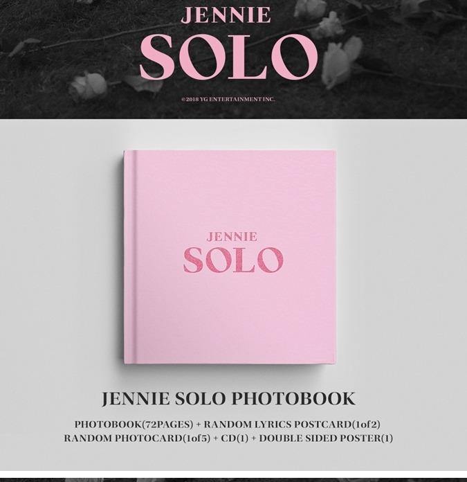 ●●●BLACKPINK Jennie SOLO アルバム 新品未開封 + α Blackpink] JENNIE [SOLO] PHOTOBOOK & CD