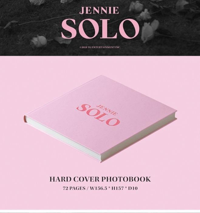 Blackpink] JENNIE [SOLO] PHOTOBOOK & CD
