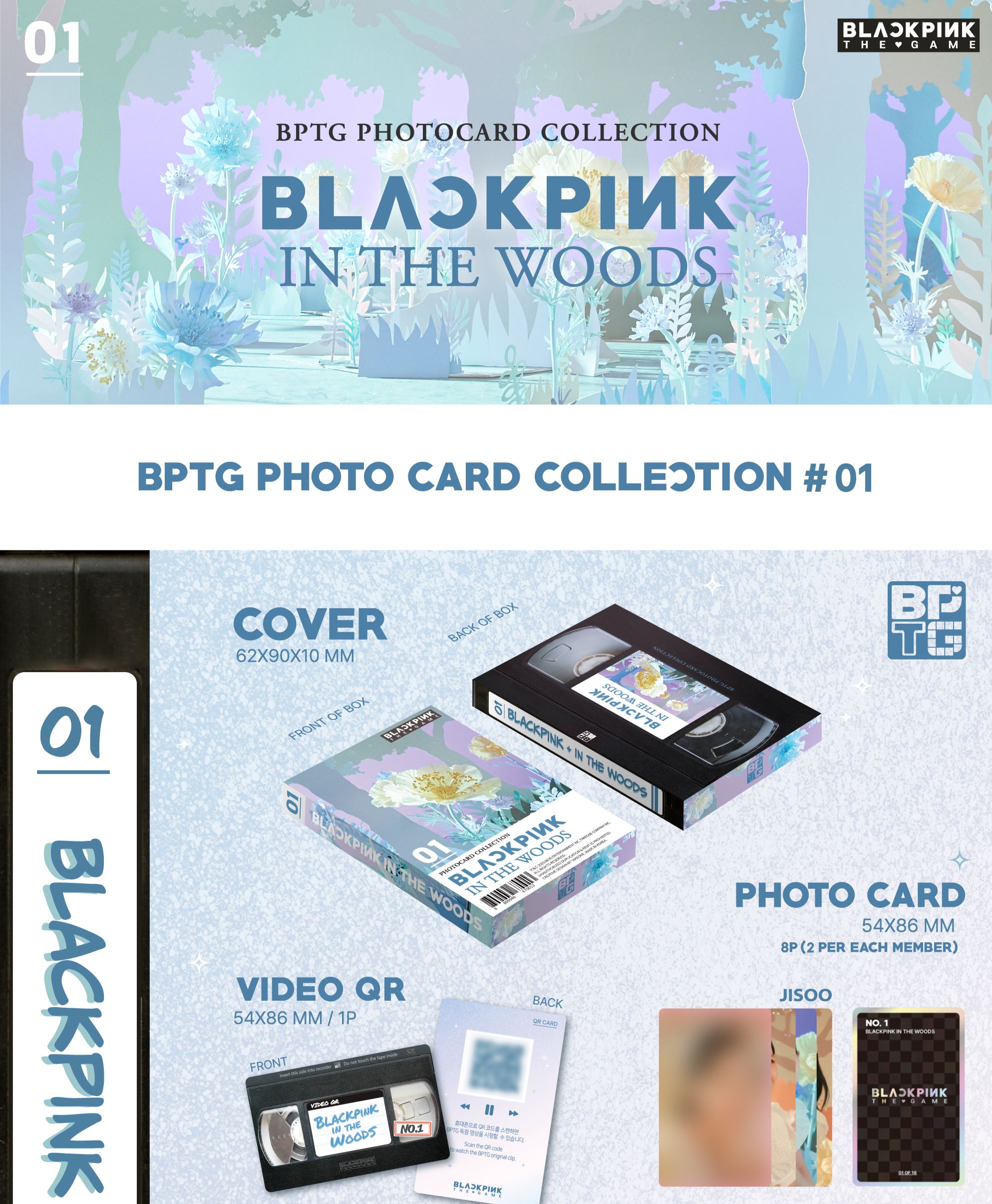 BLACKPINK - THE GAME PHOTOCARD COLLECTION SET + Weverse Gift Nolae Kpop