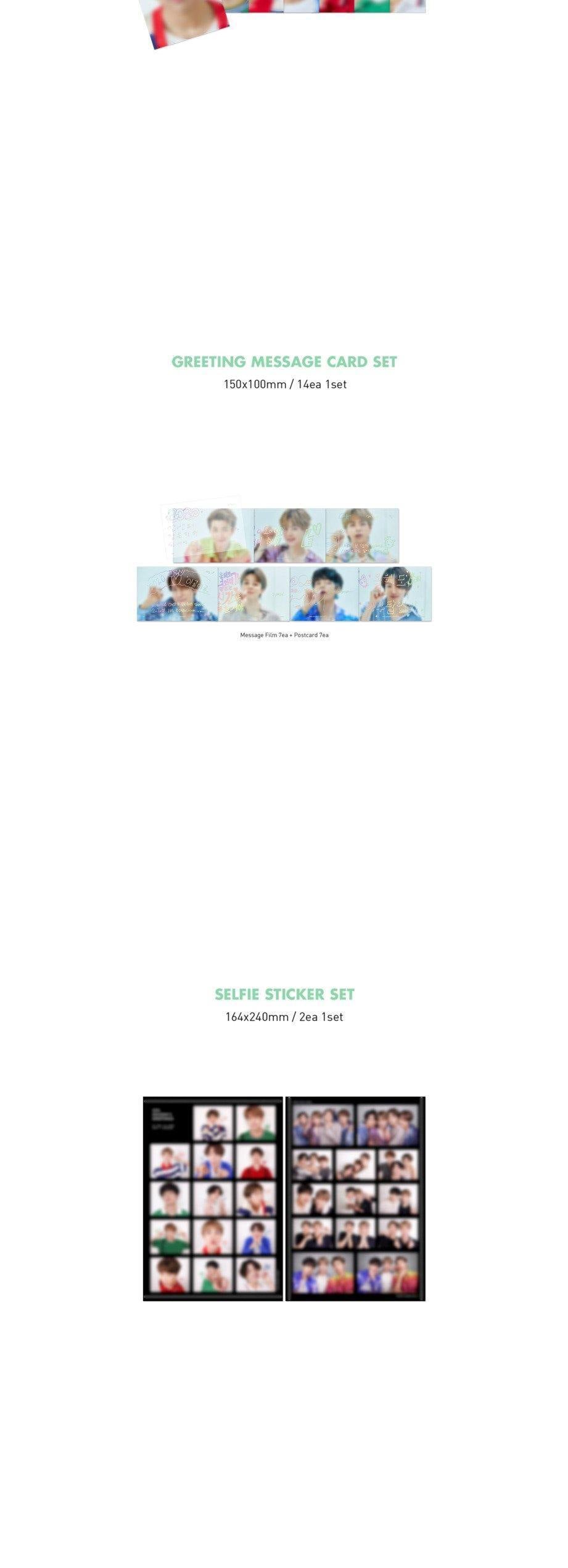 BTS - 2020 SEASON'S GREETINGS + Mousepad