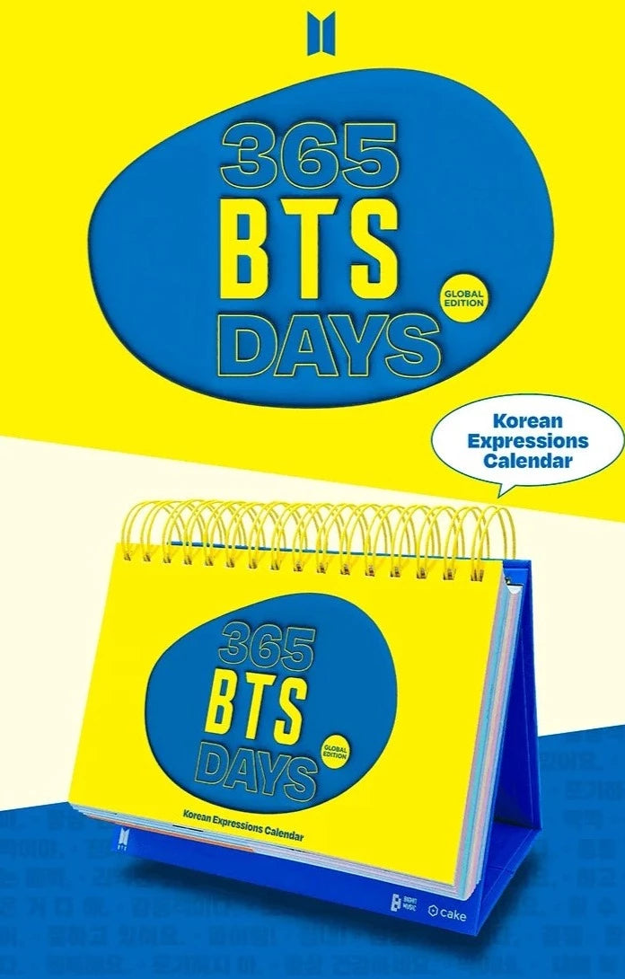 BTS - 365 BTS DAYS (KOREAN EXPRESSIONS CALENDAR) Nolae Kpop