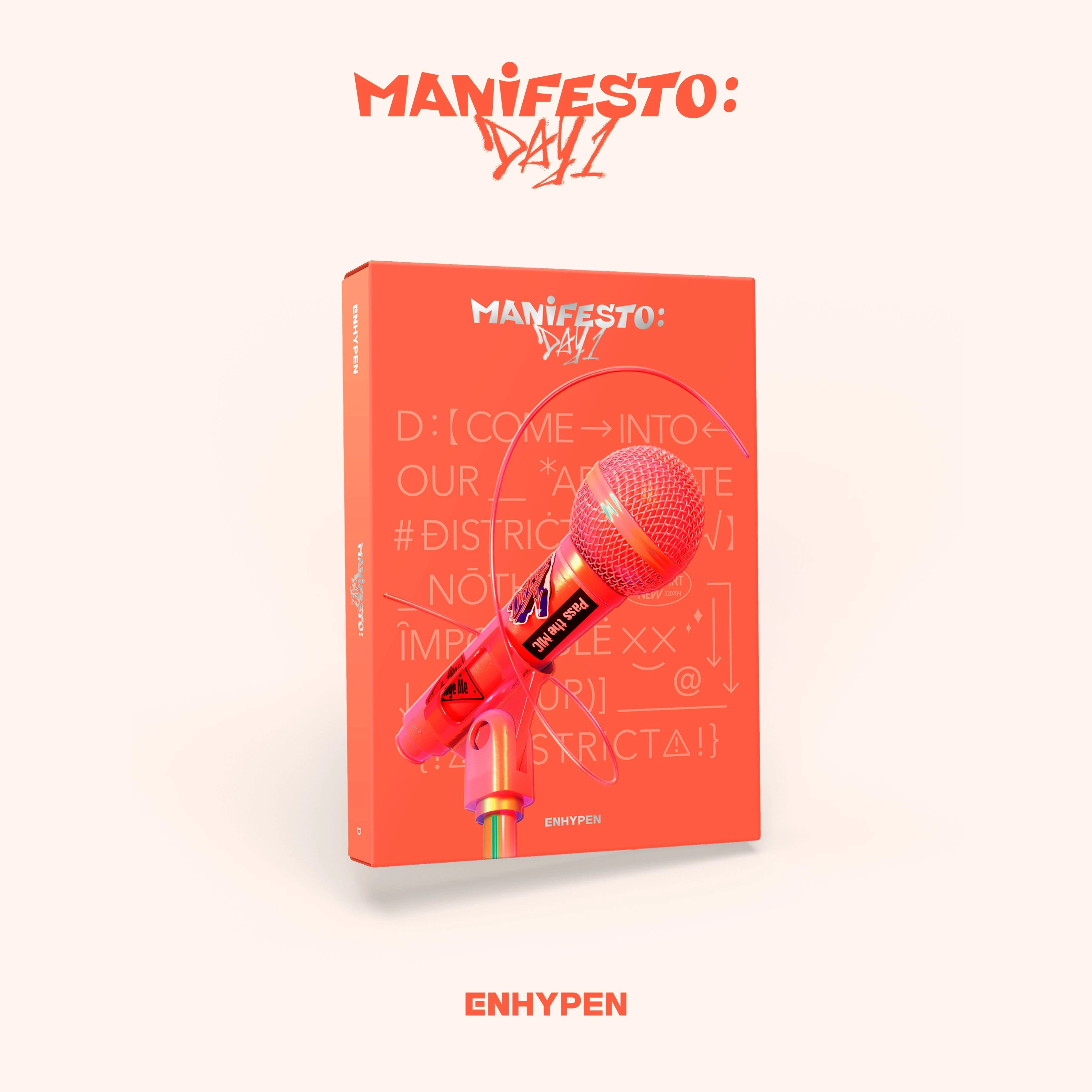 ENHYPEN- [MANIFESTO] : DAY 1 (WeVerse Edition) Nolae Kpop