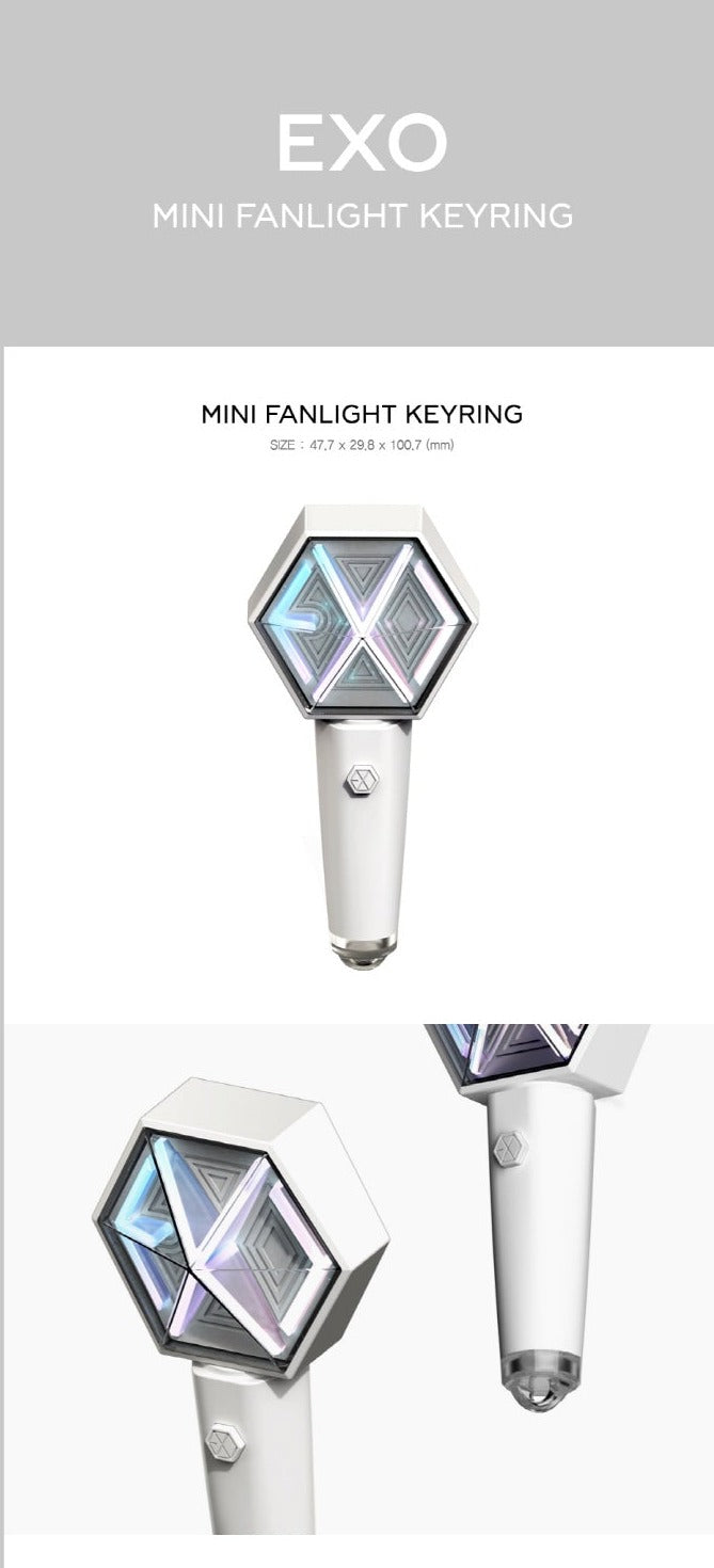 EXO - MINI FANLIGHT KEYRING ver.2 Nolae Kpop