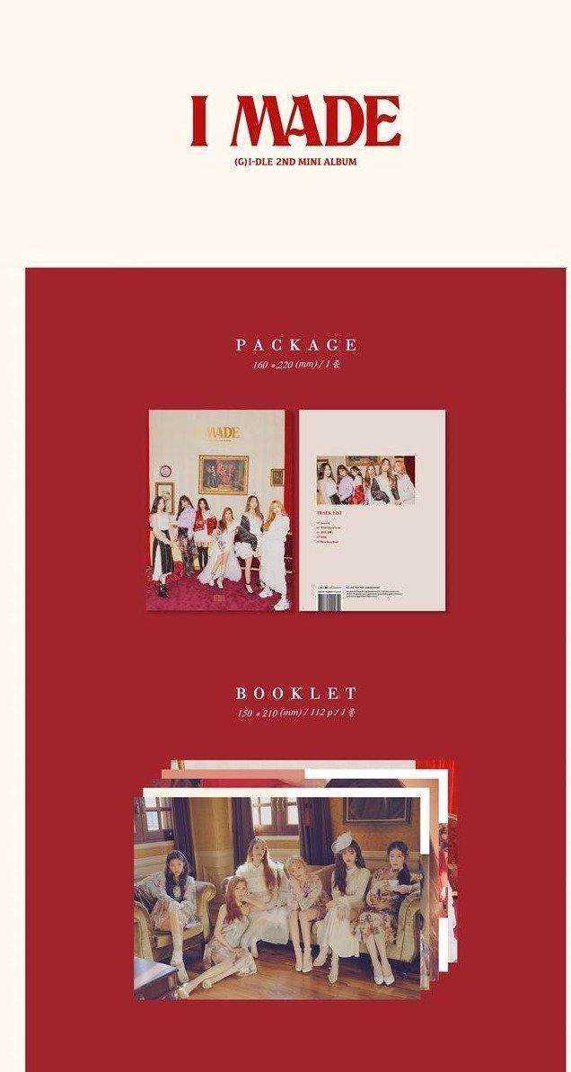 G)I-DLE - 2nd Mini [I made] - GIDLE - Nolae - K-Pop