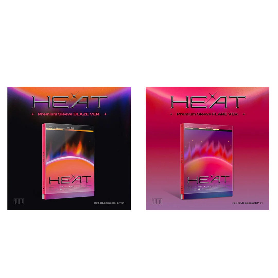 (G)I-DLE - HEAT (SPECIAL ALBUM) SLEEVE VER. Nolae Kpop