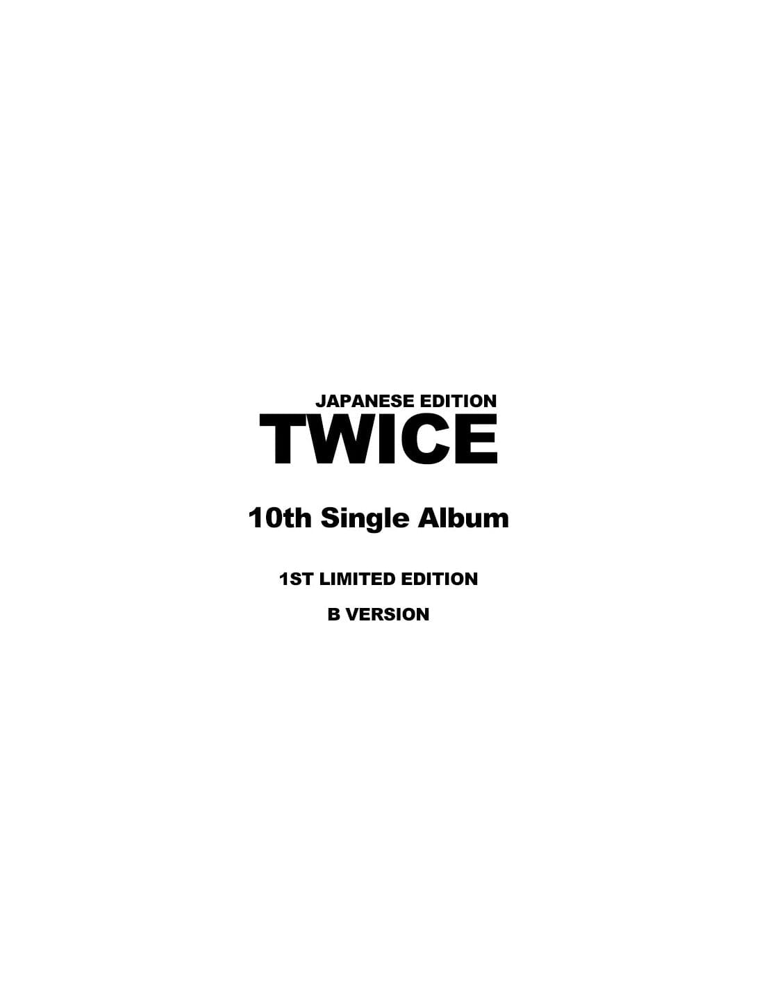 [Japanese Edition] TWICE 10th Single Album Nolae Kpop