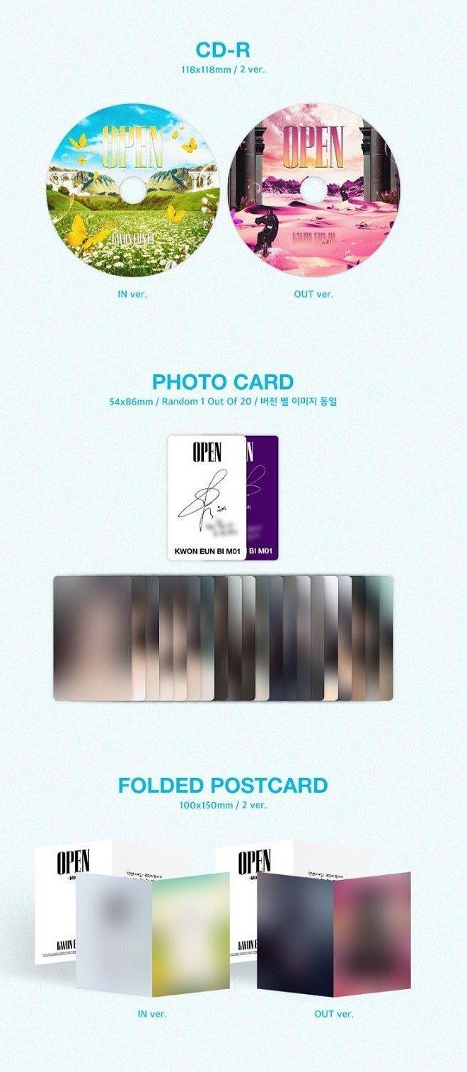 KWON EUN BI - Mini Album [OPEN]
