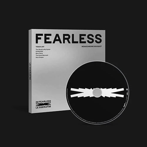 LE SSERAFIM - 1ST MINI [FEARLESS] Monochrome Bouquet Version