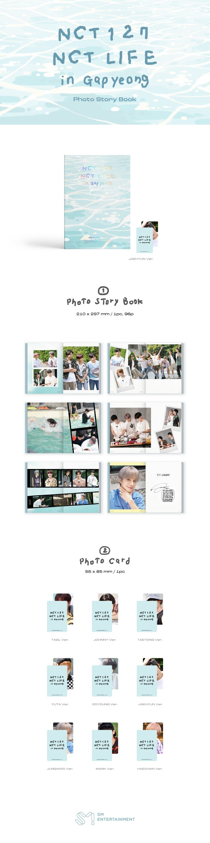 NCT 127 - PHOTO STORY BOOK NCT LIFE IN GAPYEONG Nolae Kpop