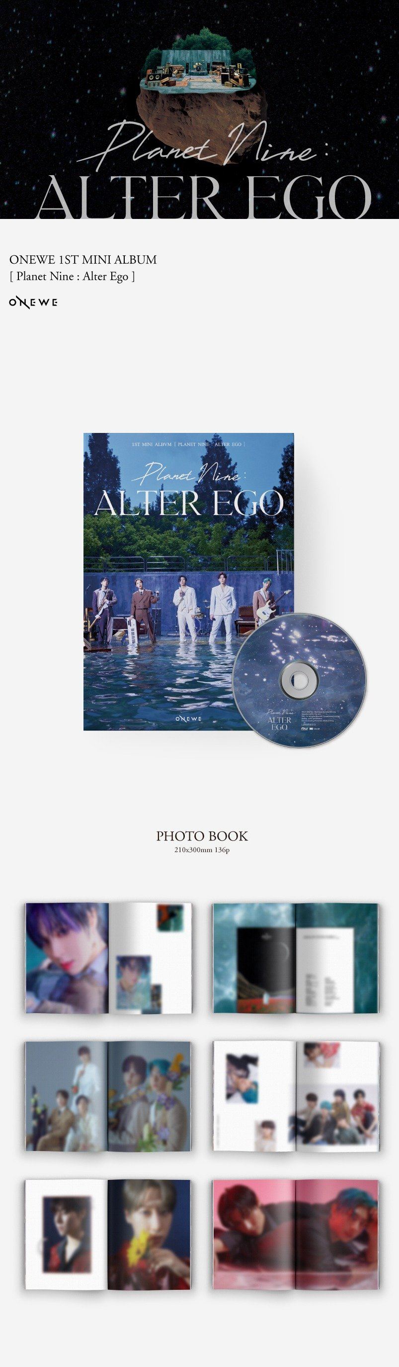 Onewe - Planet Nine : Alter Ego (1st mini album) - Pre-Order