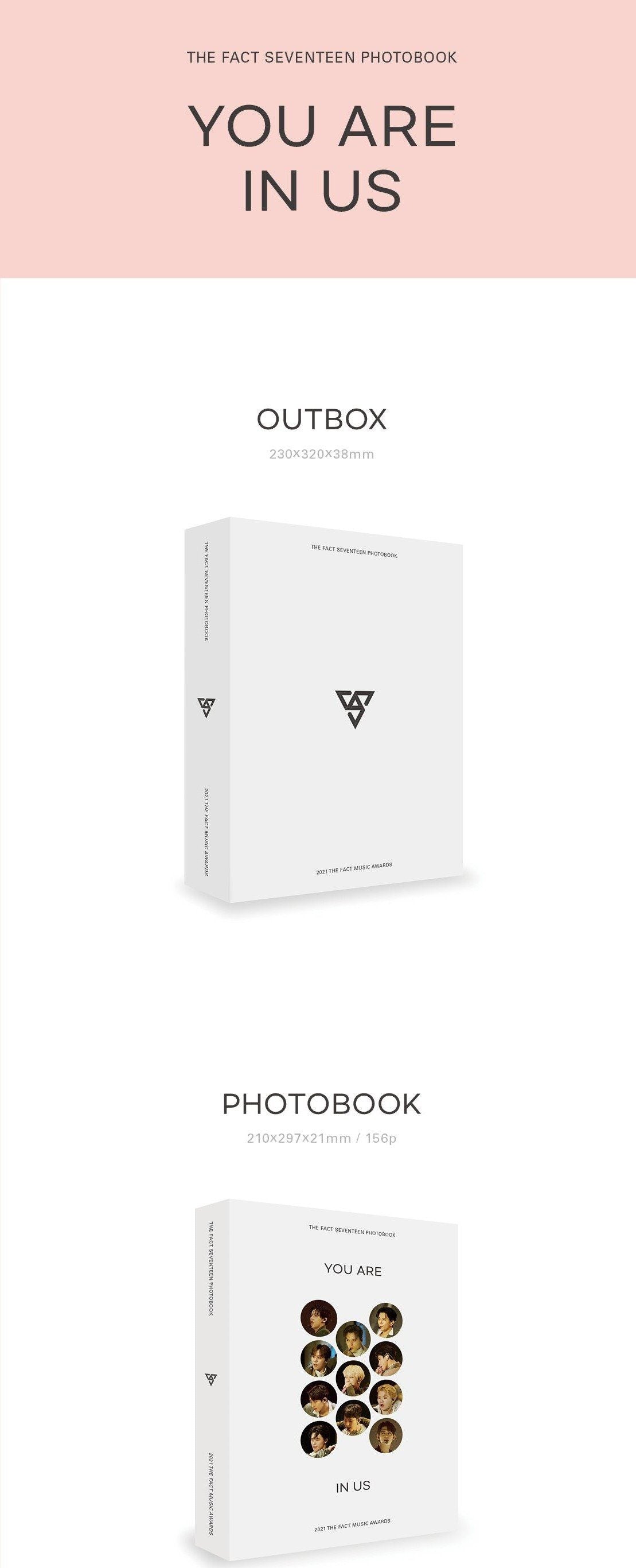 SEVENTEEN - THE FACT PHOTOBOOK (YOU ARE IN US) Nolae Kpop