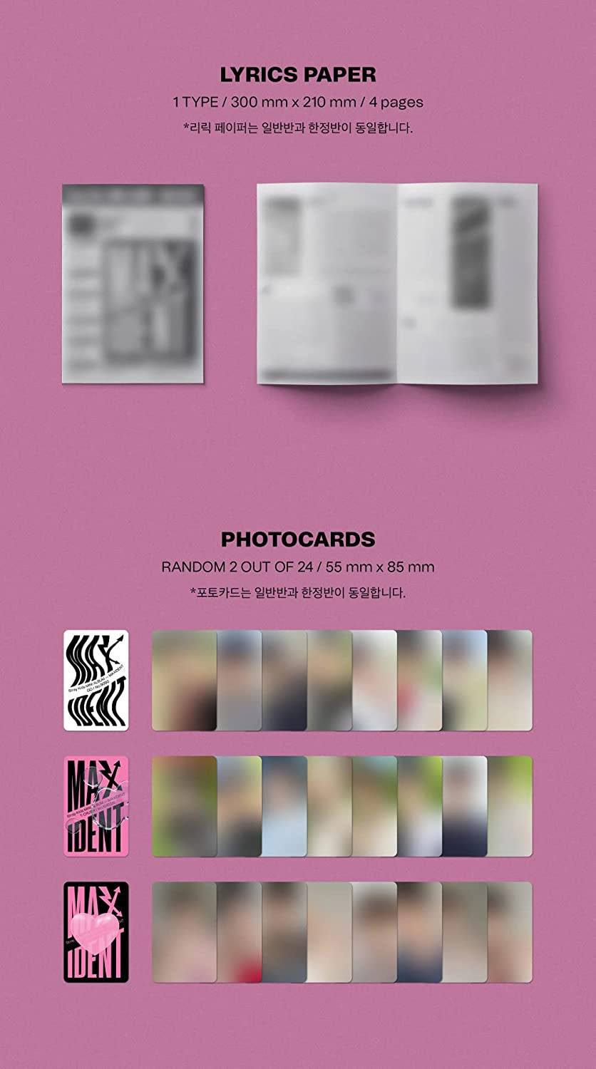 STRAY KIDS - MAXIDENT LIMITED EDITION GO VER. (7TH MINI ALBUM) Nolae Kpop