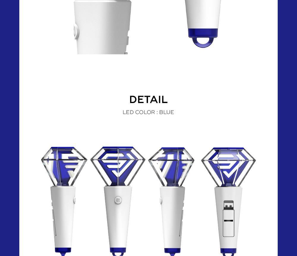 [SUPER JUNIOR] Official Fanlight (Light Stick) Mini Keyring VER 2.0