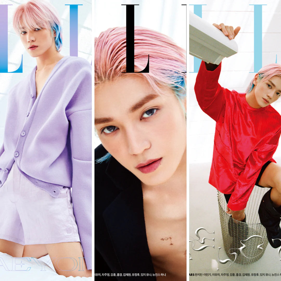 TAEYONG (NCT) - ELLE MAGAZINE COVER (2023 SEPTEMBER ISSUE) Nolae Kpop