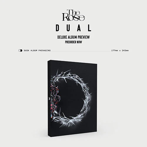 THE ROSE - DUAL (2ND FULL ALBUM) Nolae Kpop