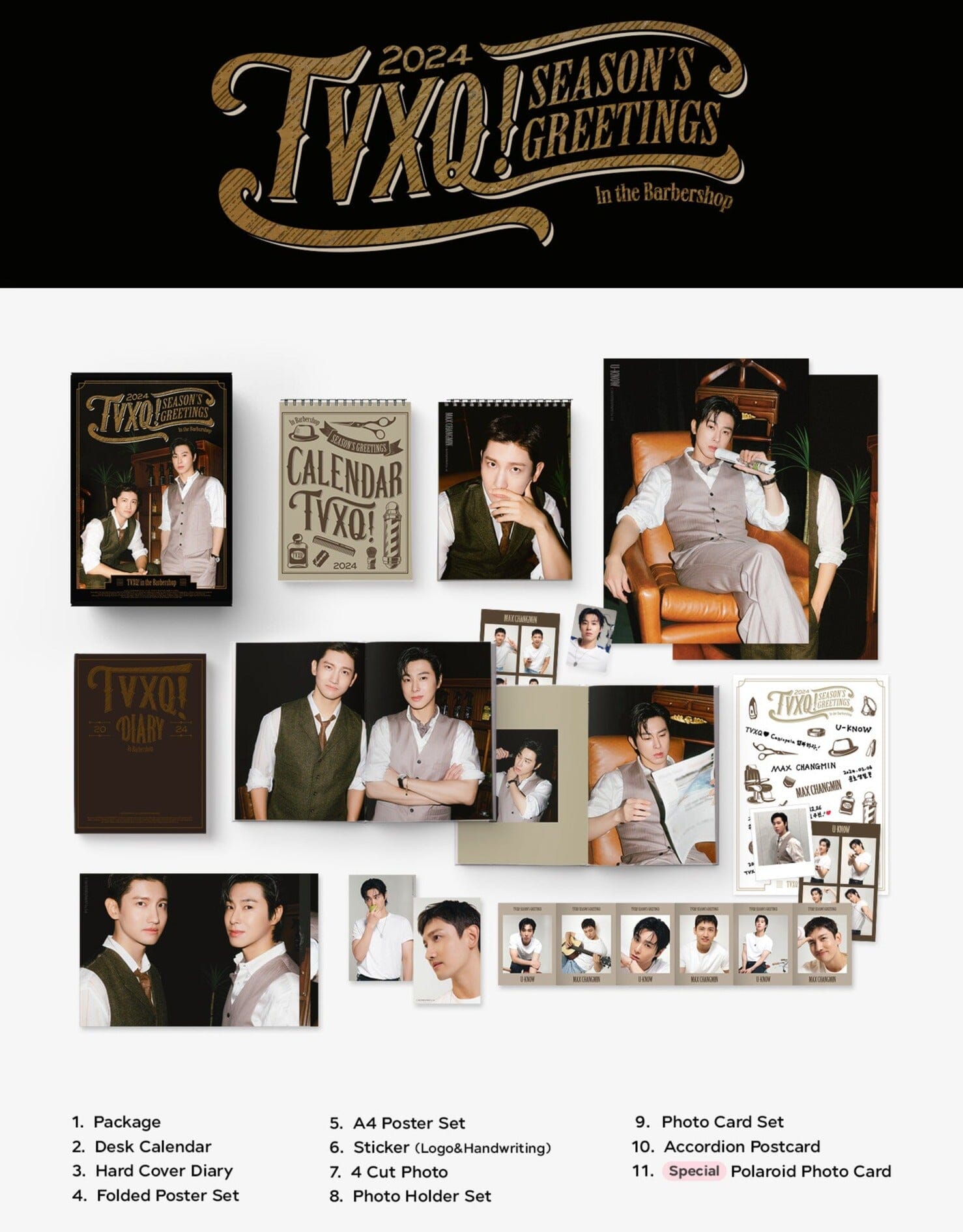 TVXQ! - 2024 SEASON'S GREETINGS Nolae Kpop