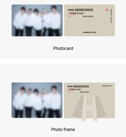 TXT - MEMORIES THIRD STORY DVD (WEVERSE GIFT VER.) Nolae Kpop