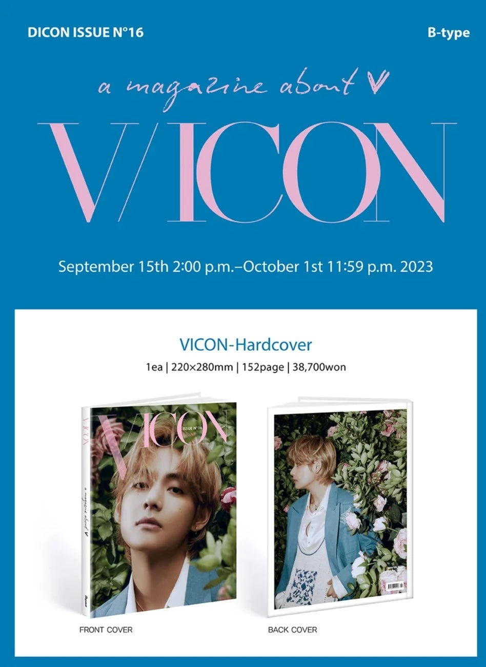 V (BTS) - DICON ISSUE N°16 (V : VICON) Nolae Kpop