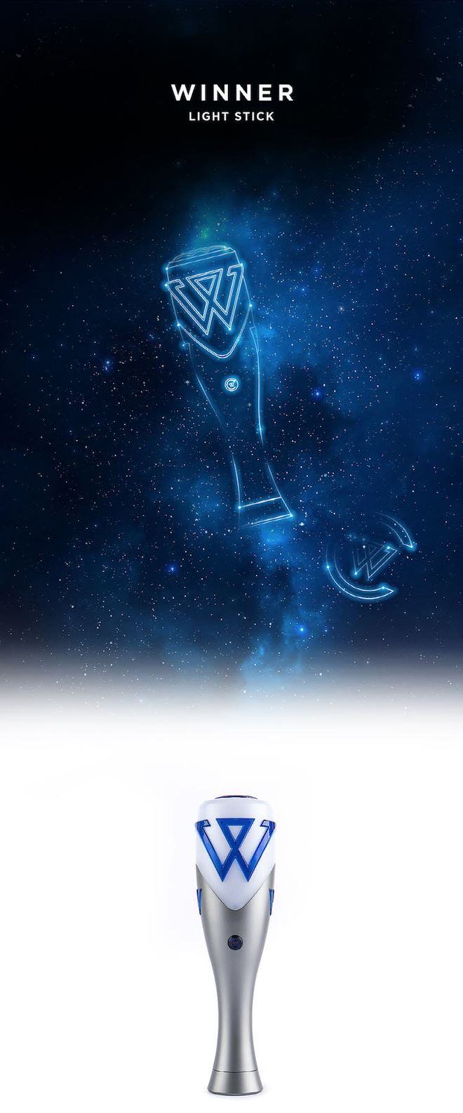 アイドル MILK LIVE 2022 NEXT WINNER LIGHT STICK WINNER | [WINNER] OFFICIAL LIGHT STICK (VER.2)