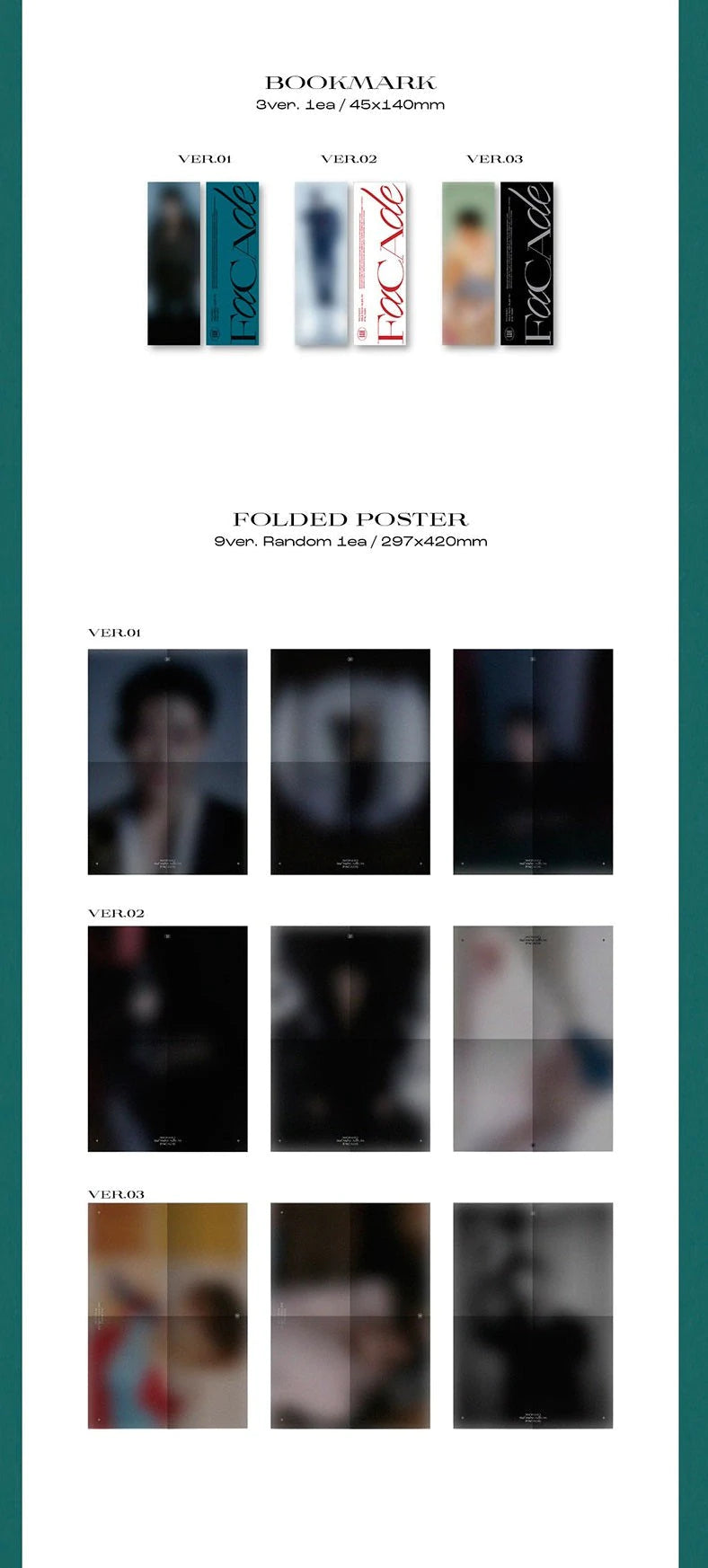 WONHO - [FACADE] 3RD MINI ALBUM Nolae Kpop