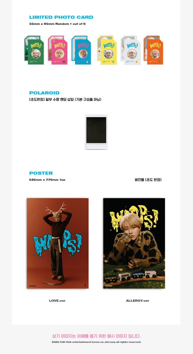 WOODZ - Mini Album Vol.2 - WOOPS!